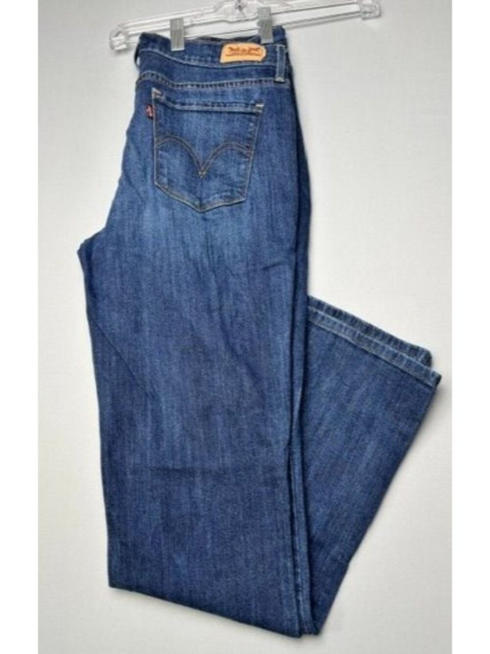 Levi's 505 Straight Leg Jeans Women's Size 10 Medium Wash Classic Denim Blue